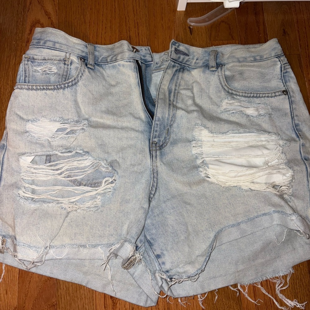 American Eagle Outfitters Light Blue Denim Shorts